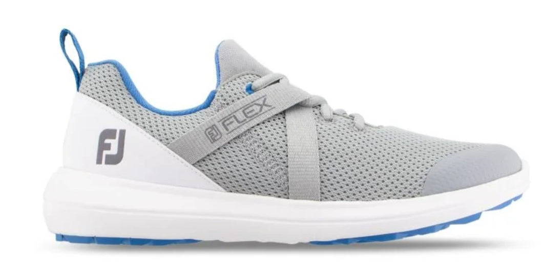 FootJoy Womens Flex Golf Shoes 95727 Grey/White