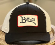 Baseline Mesh Rectangle Logo Baseball Hats
