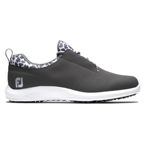 FootJoy Leisure Spikeless Golf Shoe 92929 Charcoal/Leopard