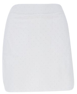 Dunning 16" Ballina Jersey Performance Skort D2S24R302 White Size: Medium