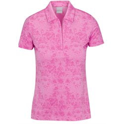 Dunning Chloe Jersey Performance Zip Lily Shirt Polo Short Sleeve D2S23K266 Lily Size: Small
