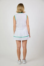 Sofibella MESH SLEEVELESS - ALPINE WHITES Color: White Size: Small