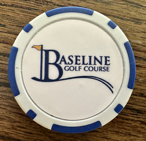 Baseline Logo Poker-Chip Ball Markers
