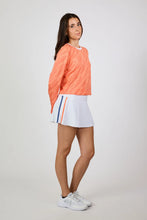 Sofibella	LONG SLEEVE - WILD CORAL 2522WICWCO Color: Wild Side Jacquard Coral Size: Small