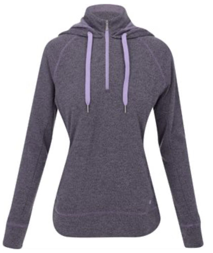 Dunning Penrose Fleece Performance Hoodie Outerwear Pullover D2F23K422 Allium Heather Size: Medium