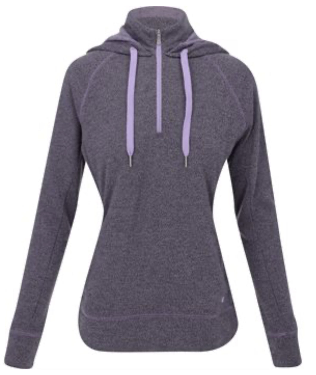 Dunning Penrose Fleece Performance Hoodie Outerwear Pullover D2F23K422 Allium Heather Size: Medium