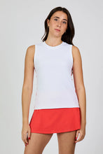 Sofibella FULL BACK TANK - STYLE ICONS 2052HIB Color: Hibiscus Size: Small
