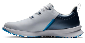 FootJoy Fuel Sport Golf Shoes - White/Blue 55454