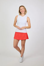 Sofibella 14" JACQUARD SKORT - VIVA HIBISCUS 2354VIVHIB Color: Hibiscus Size: Small