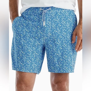 Johnnie O Mens Riptide Blue Tyndall Swim Shorts