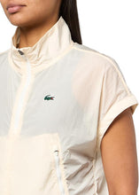 Lacoste Womens UV Protect Water-Repellent Golf Jacket  BF8579 CW XFJ White