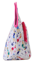 Neoprene Lunch Bag with Pocket - Swinging Ladies