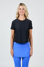 Sofibella MESH SHORT SLEEVE - STAPLES 2613BLK Color: Black Size: Small