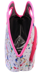Neoprene Lunch Bag with Pocket - Swinging Ladies