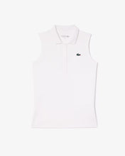 Lacoste Women's Slim Fit Ultra Dry Stretch Golf Polo PF9434 51 800 White Size: 36 (Small)