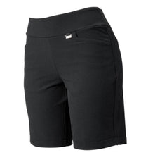 GN Collection Greg Norman Women's Elastic Back 19" Golf Shorts G2S21H525 Black