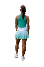 Sofibella 14" MESH SKORT - ALPINE WHITES 2528ALPVAO Color: Valley Ombre Size: Small