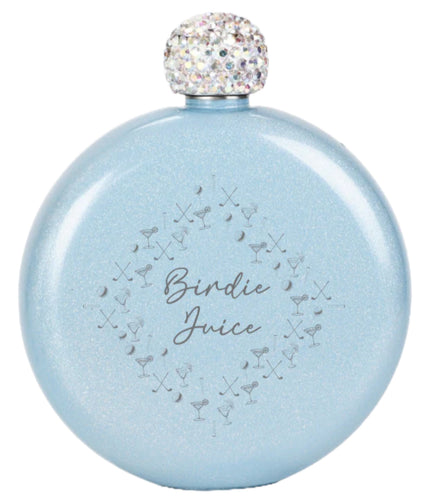 Birdie Juice Flask - Blue