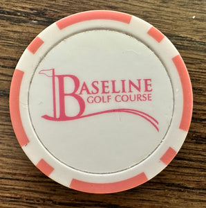 Baseline Logo Poker-Chip Ball Markers