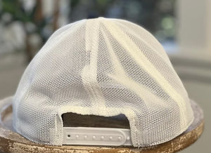 Baseline Mesh Rectangle Logo Baseball Hats