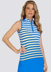 Tail Active Wear Sleeveless Kay Funnel Neck Top RESONANCE GE1923-N712 Size: Large