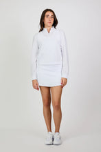 Sofibella PULLOVER - WHITE STRIPES 2534WSTWHT Color: White Size: Small