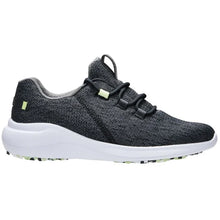FootJoy Womens Flex Coastal Spikeless Golf Shoes - Black/Lime 95761