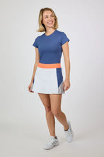 Sofibella 14" SKORT - WILD CORAL 2515WICWHT Color: White Size: Small