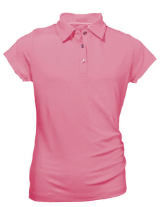 Garb Performance Brighton Youth Girls' Polo Rose Size: (Age 7-8) Medium