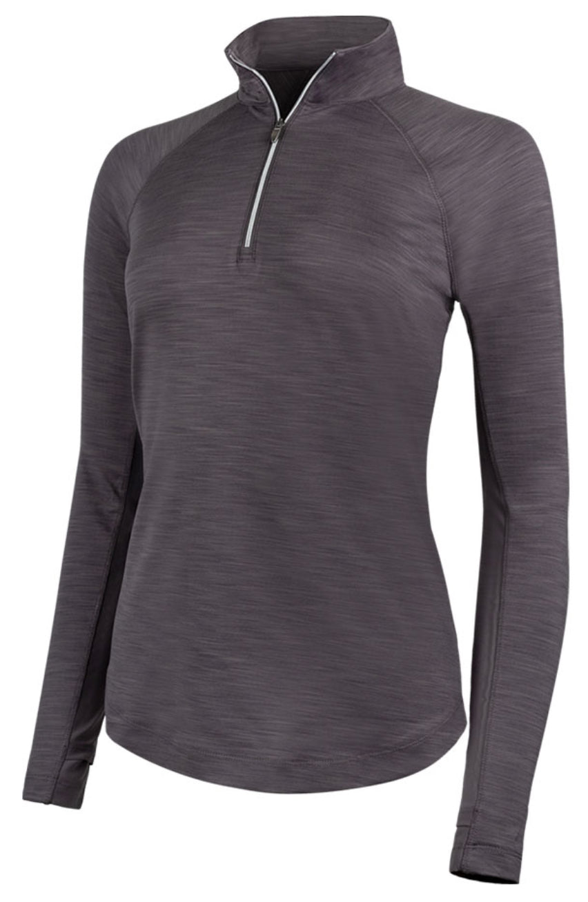 Ahead Performance Shangri Polo KD10 Graphite Heather Size: Medium