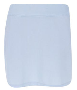 Greg Norman Gingham 17-Inch Skort G2S24H532 Blue Haze Size: Medium