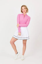 Sofibella 16" PLEATED SKORT - NANTUCKET 2543NAKWHT Color: White Size: Small