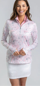 Kate Lord Gypsum Long Sleeve Pull Over KF09 - 8203 Frost Size: Medium