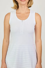 Sofibella TENNIS DRESS - WHITE STRIPES 2536WSTWHT Size: Small