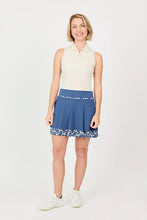 Sofibella 16" FLOUNCE SKORT - QUIET FORCE 2500QUFTWL  Color: Twilight Size: Small