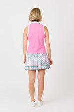 Sofibella SLEEVELESS POLO - NANTUCKET 2540NAKPRE Color: Preppy Pink Size: Small