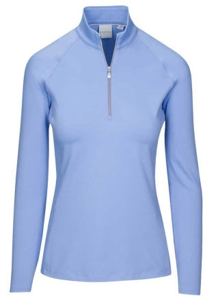 DUNNING WOMEN'S RILEY 1/4 ZIP PULLOVER D2S22K274 Freesia Size: Medium