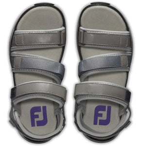 FootJoy Womens Golf Sandals - Gray/Purple 98832