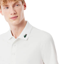 LACOSTE Men's Regular Fit UV Protect Golf Polo DH2341-51-001 WHITE-MEDIUM