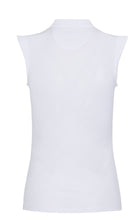 Greg Norman TWEED JACQUARD SLEEVELESS ZIP MOCK G2S24K410 White