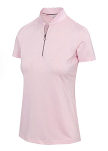 Greg Norman SPARKLING POLO G2S24K903 Pink Lemonade Size: Medium