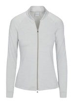 Dunning Skylar Jersey Performance Full-Zip Outerwear Jacket D2S23K284 Light Grey Heather