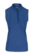 Greg Norman Bella Sleeveless Shirt G2S23K201 Cornflower Size: Medium