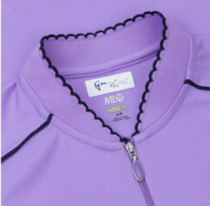 Greg Norman G2S23K402 Greg Norman Scallop Collar Shirt Size: Medium Iris