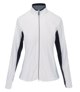 Greg Norman Carlyle Full Zip Layer White G2S24K106