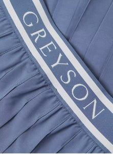 Greyson Leo Pleated Stretch Tennis Skort LSP23B09 Hampstead Blue Size: Large