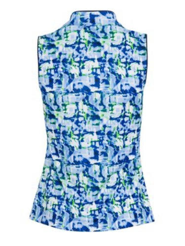 Greg Norman Salita Sleeveless Polo G2F24K201 Regal Blue