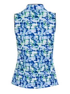 Greg Norman Salita Sleeveless Polo G2F24K201 Regal Blue