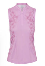 Dunning ALANA VENTILATED PERFORMANCE POLO D2F24K437 Mauve Desert