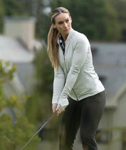 Dunning Skylar Jersey Performance Full-Zip Outerwear Jacket D2S23K284 Light Grey Heather